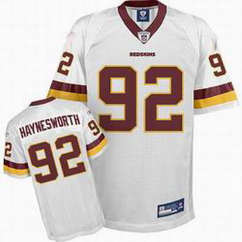 Washington Redsking 92 HAYNESWORTH White