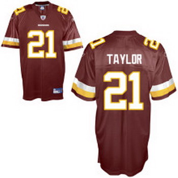Cheap Washington Redskins 21 S.Taylor red Jersey For Sale
