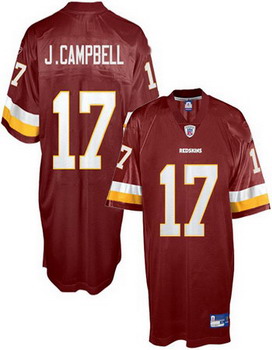 Cheap Washington Redskins 17 Jason Campbell Red For Sale