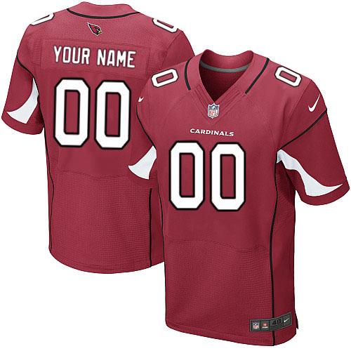 Nike Arizona Cardinals Customized Red Elite NFL Jerseys Cheap