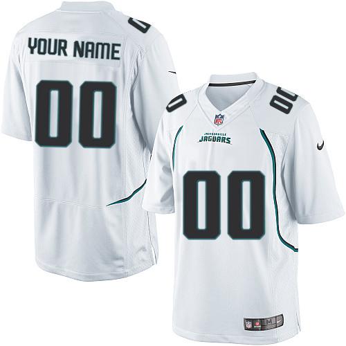 Nike Jacksonville Jaguars Customized White Game Nike NFL Jerseys Cheap