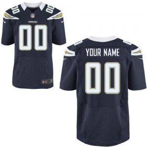 Nike San Diego Chargers Customized Elite Team Color Navy Blue Nike NFL Jerseys Cheap