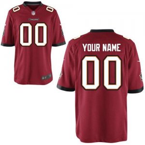 Nike Tampa Bay Buccaneers Customized Game Team Color Red Nike NFL Jerseys Cheap