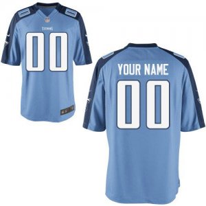 Nike Tennessee Titans Customized Game Team Color Blue Nike NFL Jerseys Cheap
