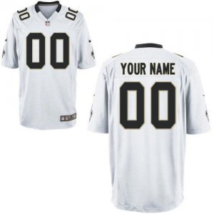 Nike New Orleans Saints Customized Game White Nike NFL Jerseys Cheap