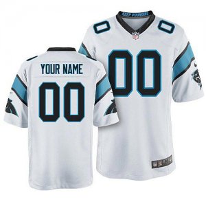Nike Carolina Panthers Customized Game White Nike NFL Jerseys Cheap