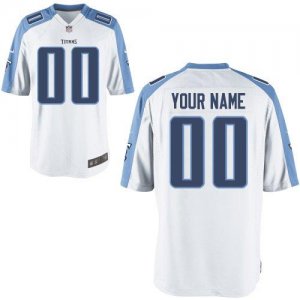 Nike Tennessee Titans Customized Game White Nike NFL Jerseys Cheap