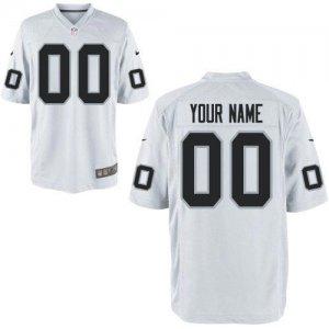 Nike Oakland Raiders Customized Game White Nike NFL Jerseys Cheap