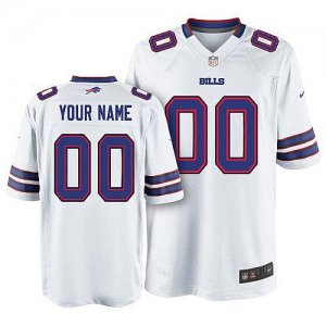 Nike Buffalo Bills Customized Game White Nike NFL Jerseys Cheap