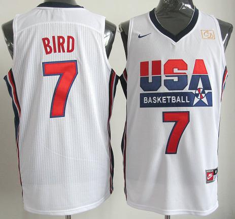 2012 USA Basketball Retro Jerseys #7 Larry Bird Cheap