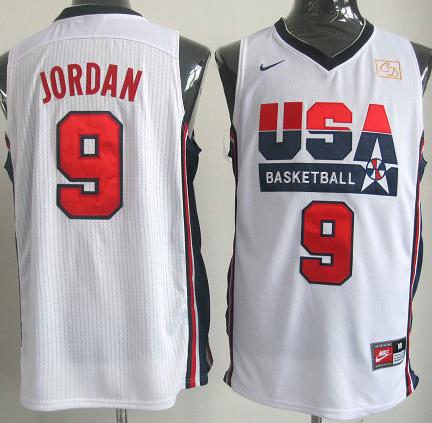 2012 USA Basketball Retro Jerseys #9 Jordan White Cheap
