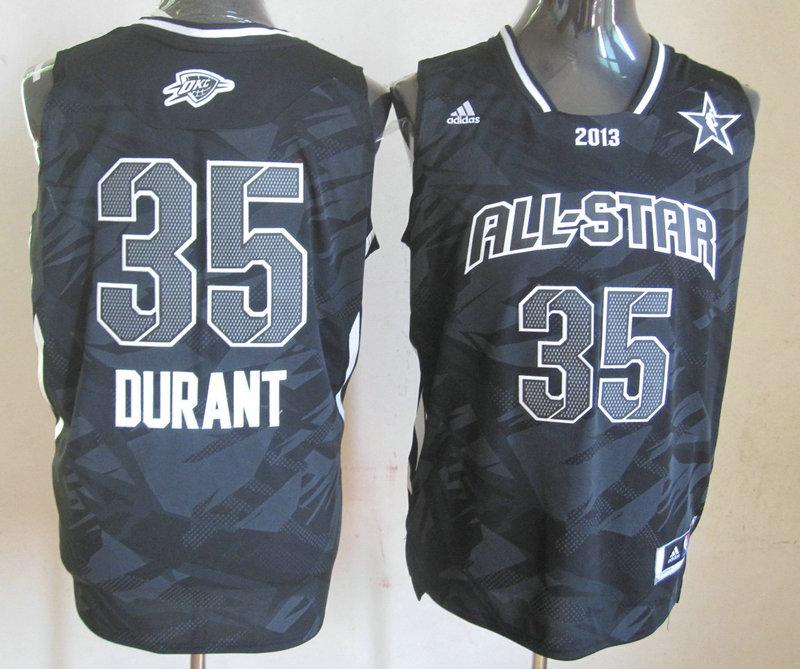 2013 All-Star Western Conference 35 Kevin Durant Grey Revolution 30 Swingman NBA Jerseys Cheap