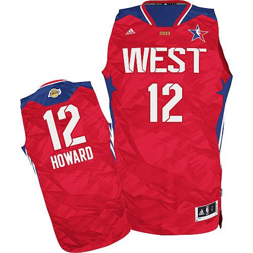 2013 All-Star Western Conference 12 Dwight Howard Red Revolution 30 Swingman NBA Jerseys Cheap