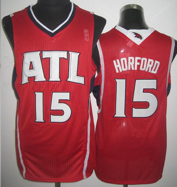Atlanta Hawks 15 Al Horford Red Revolution 30 NBA Basketball Jerseys Cheap