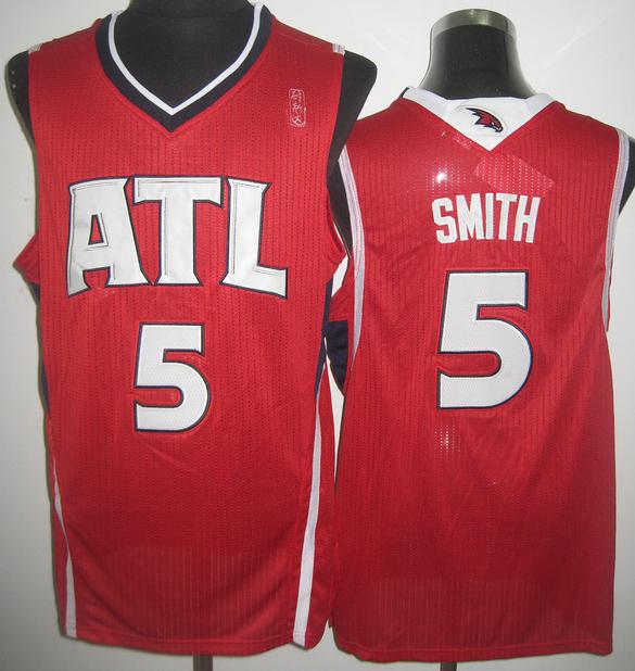 Atlanta Hawks 5 Josh Smith Red Revolution 30 NBA Basketball Jerseys Cheap