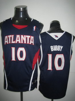 Atlanta Hawks 10 BIBBY blue jerseys Cheap