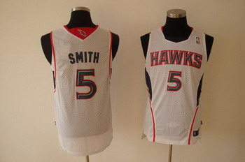 Atlanta Hawks 5 SMITH white SWINGMAN Jersey Cheap