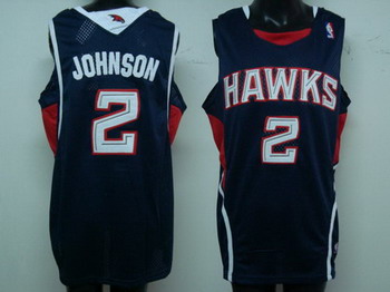 Atlanta Hawks 2 Joe Johnson blue Jersey Cheap