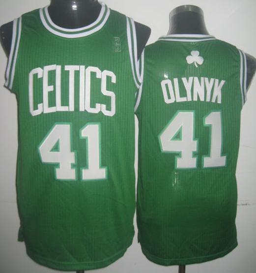 Boston Celtics 41 Kelly Olynyk Green Revolution 30 NBA Jerseys Cheap