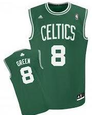 Boston Celtics 8 Jeff Green Revolution 30 Swingman Green NBA Jersey Cheap