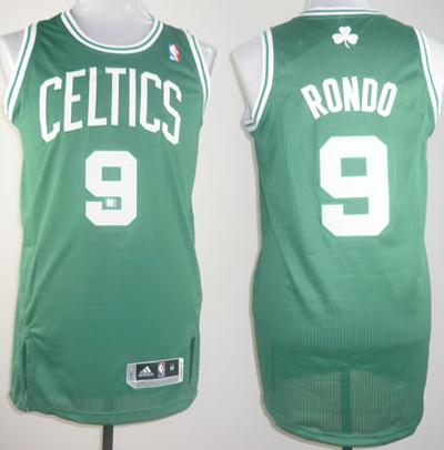Revolution 30 Boston Celtics 9 Rajon Rondo Green NBA Jersey Cheap