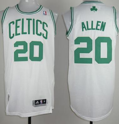Revolution 30 Boston Celtics 20 Ray Allen White NBA Jersey