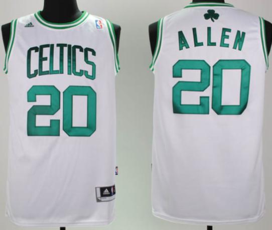 Boston Celtics 20 Allen White Revolution 30 Swingman Jersey Cheap