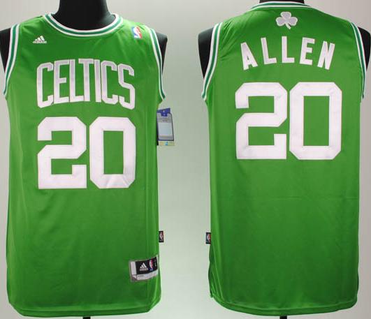 Boston Celtics 20 Allen Green Revolution 30 Swingman Jersey Cheap
