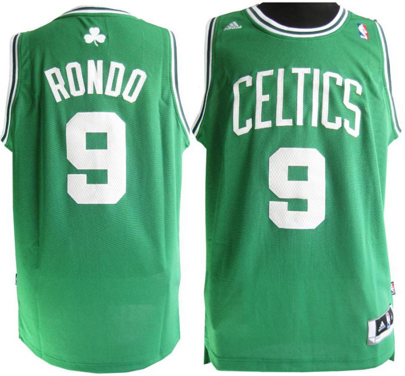Boston Celtics 9 Rajon Rondo Green Revolution 30 Swingman Jersey Cheap