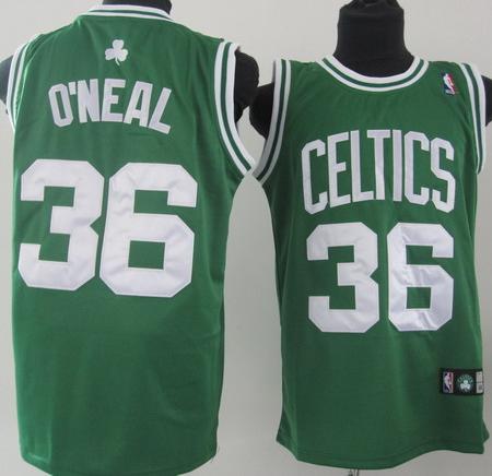 Boston Celtlcs 36 Oneal Green Jersey