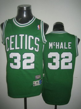 Boston Celtics 32 Mchale Green Swingman Jerseys Cheap