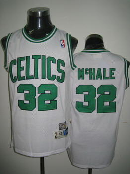Boston Celtics Kevin McHale 32 White Swingman Jerseys Throwback Cheap