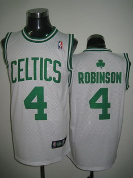 Boston Celtics 4 Robinson White Jerseys