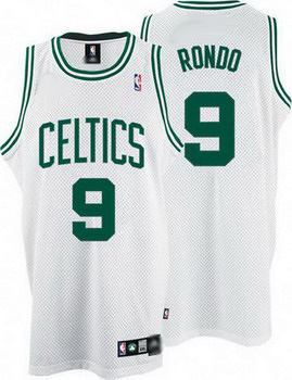 Boston Celtics 9 Rajon Rondo white Jersey Cheap