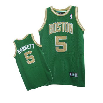 Boston CELTICS 5 GARNETT green jerseys Cheap