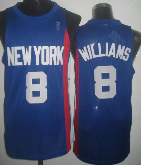 Brooklyn Nets 8 Deron Williams Blue Revolution 30 NBA Jerseys Cheap