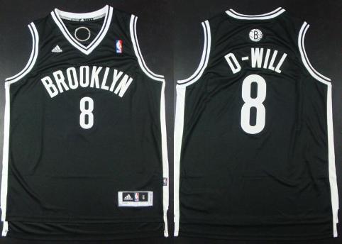 Brooklyn Nets 8 Deron Williams D-WILL Nickname Black Revolution 30 Swingman NBA Jerseys Cheap
