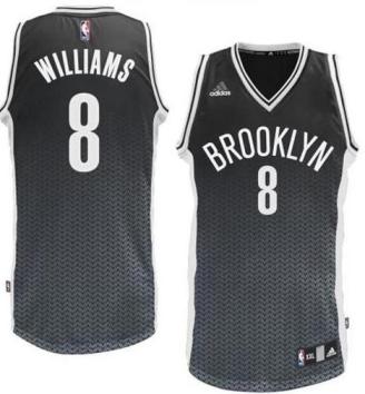 Brooklyn Nets 8 Deron Williams Black Drift Fashion NBA Jersey Cheap