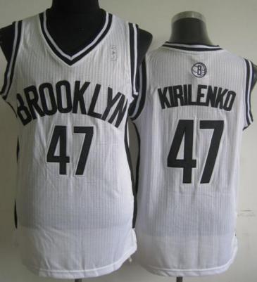 Brooklyn Nets 47 Andrei Kirilenko White Revolution 30 NBA Jerseys Cheap