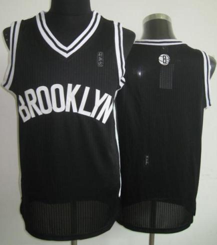 Brooklyn Nets Blank Black Revolution 30 NBA Jerseys Cheap