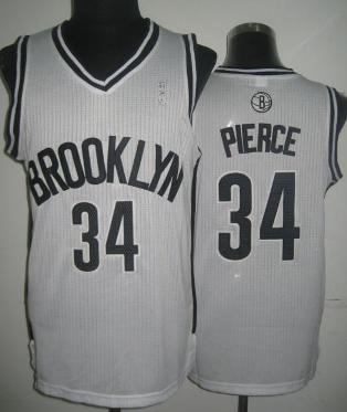 Brooklyn Nets 34 Paul Pierce White Revolution 30 NBA Jerseys Cheap