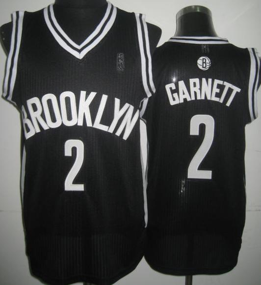 Brooklyn Nets 2 Kevin Garnett Black Revolution 30 NBA Jerseys Cheap