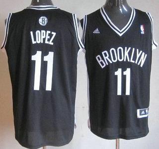 Brooklyn Nets 11 Brook Lopez Black Revolution 30 Swingman NBA Jersey Cheap
