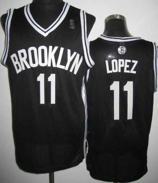 Brooklyn Nets 11 Brook Lopez Black Revolution 30 NBA Jerseys