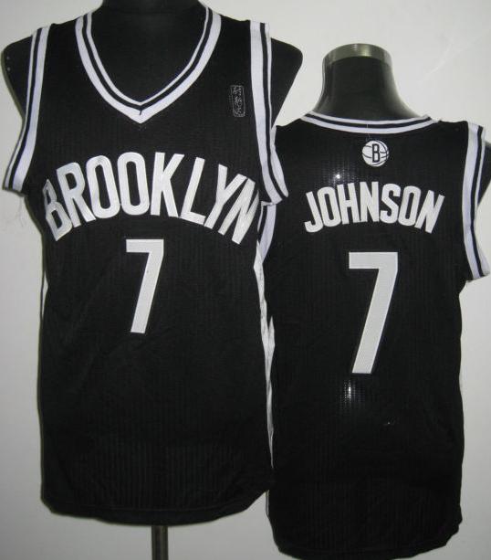 Brooklyn Nets 7 Joe Johnson Black Revolution 30 NBA Jerseys Cheap