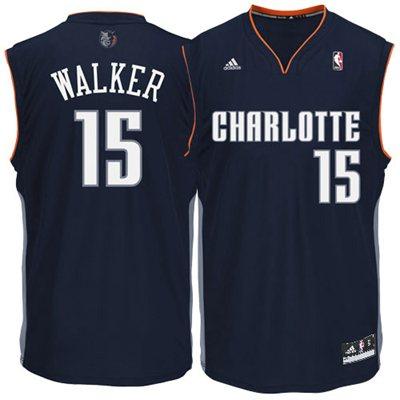 Charlotte Bobcats 15 Kemba Walker Blue Revolution 30 Swingman NBA Jersey Cheap