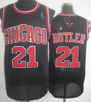 Chicago Bulls 21 Jimmy ButlerBlack Revolution 30 NBA Jersey
