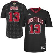 Chicago Bulls 13 Joakim Noah 2014 Latin Nights Black Swingman NBA Jerseys