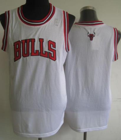 Chicago Bulls Blank White Revolution 30 NBA Jerseys Cheap