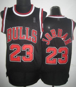 Chicago Bulls 23 Michael Jordan Black Revolution 30 NBA Jerseys